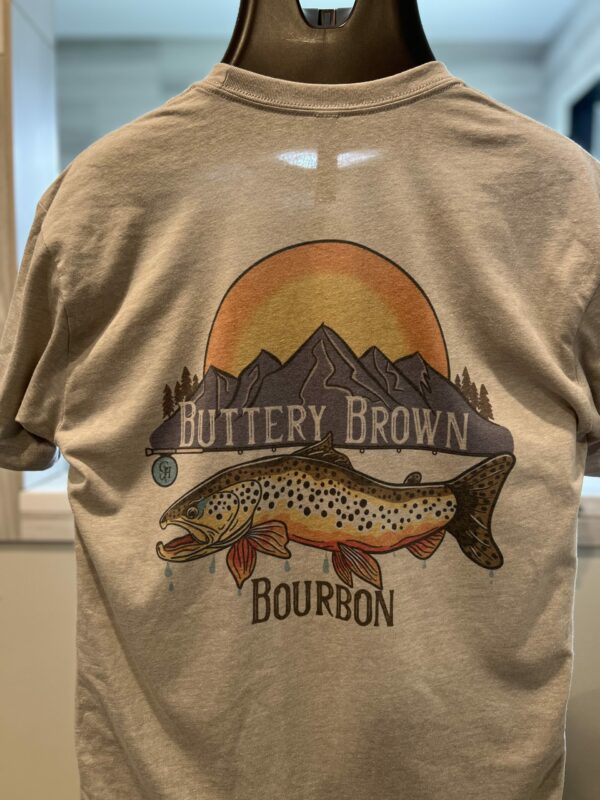 Buttery Brown Bourbon Short Sleeve Shirt - Image 2
