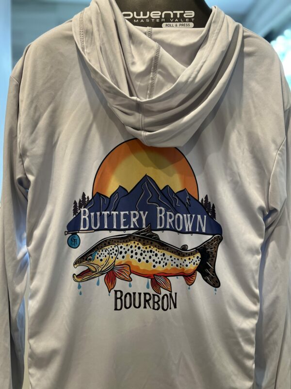 Buttery Brown Bourbon Performance Sun Hoody - Image 2